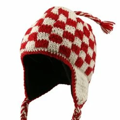 Rasta World Checker Jacquard Beanie