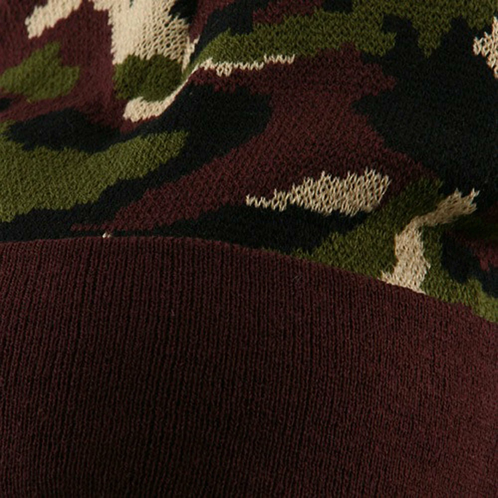 Cameo Camo Cuff Knit Cap - Image 5