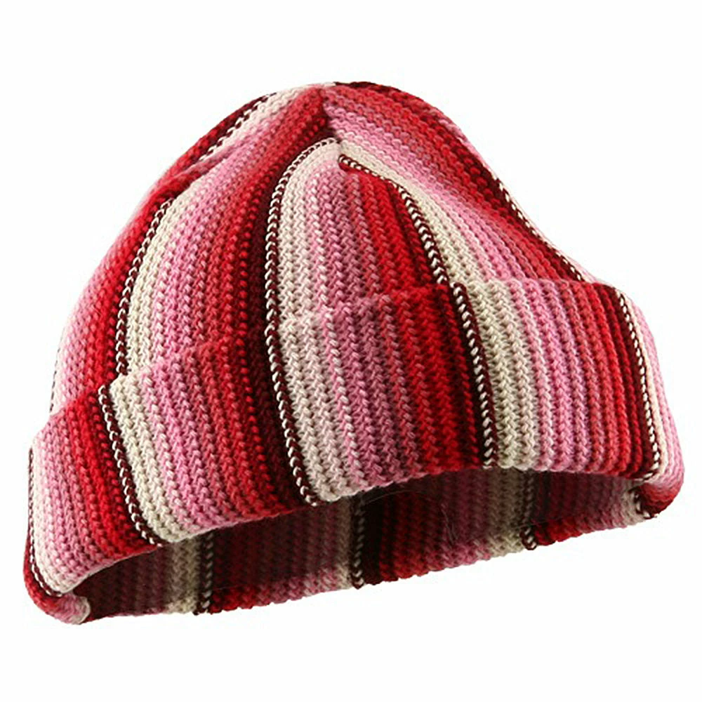 MG Crocheted Cuff Knit Beanie - Image 7