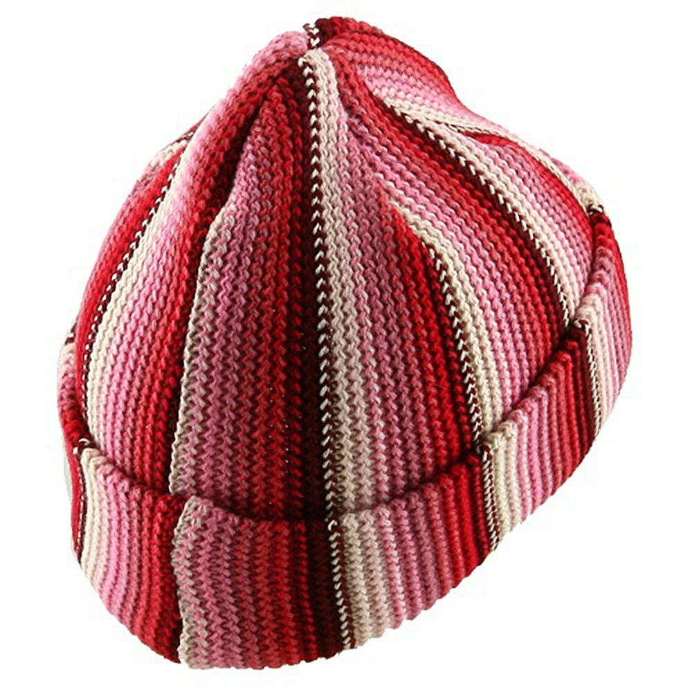 MG Crocheted Cuff Knit Beanie - Image 9