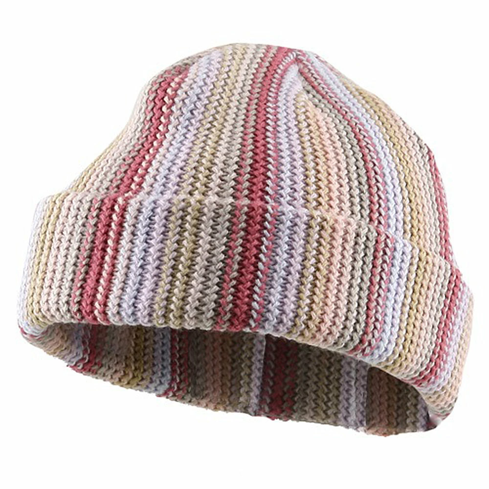 MG Crocheted Cuff Knit Beanie - Image 11