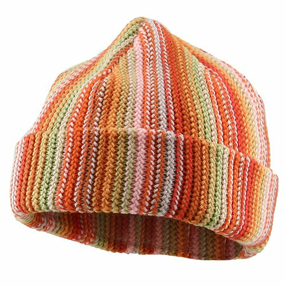 MG Crocheted Cuff Knit Beanie - Image 16