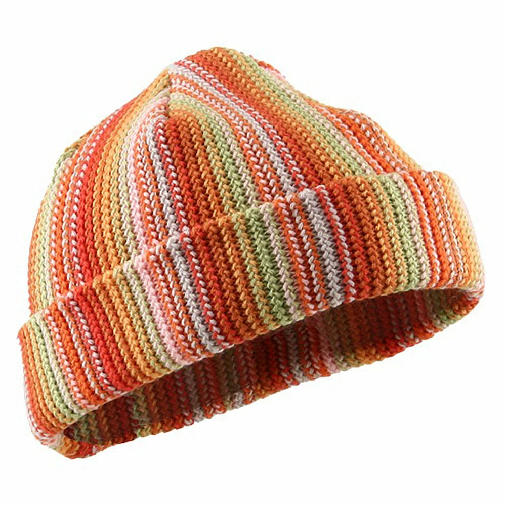 MG Crocheted Cuff Knit Beanie - Image 17