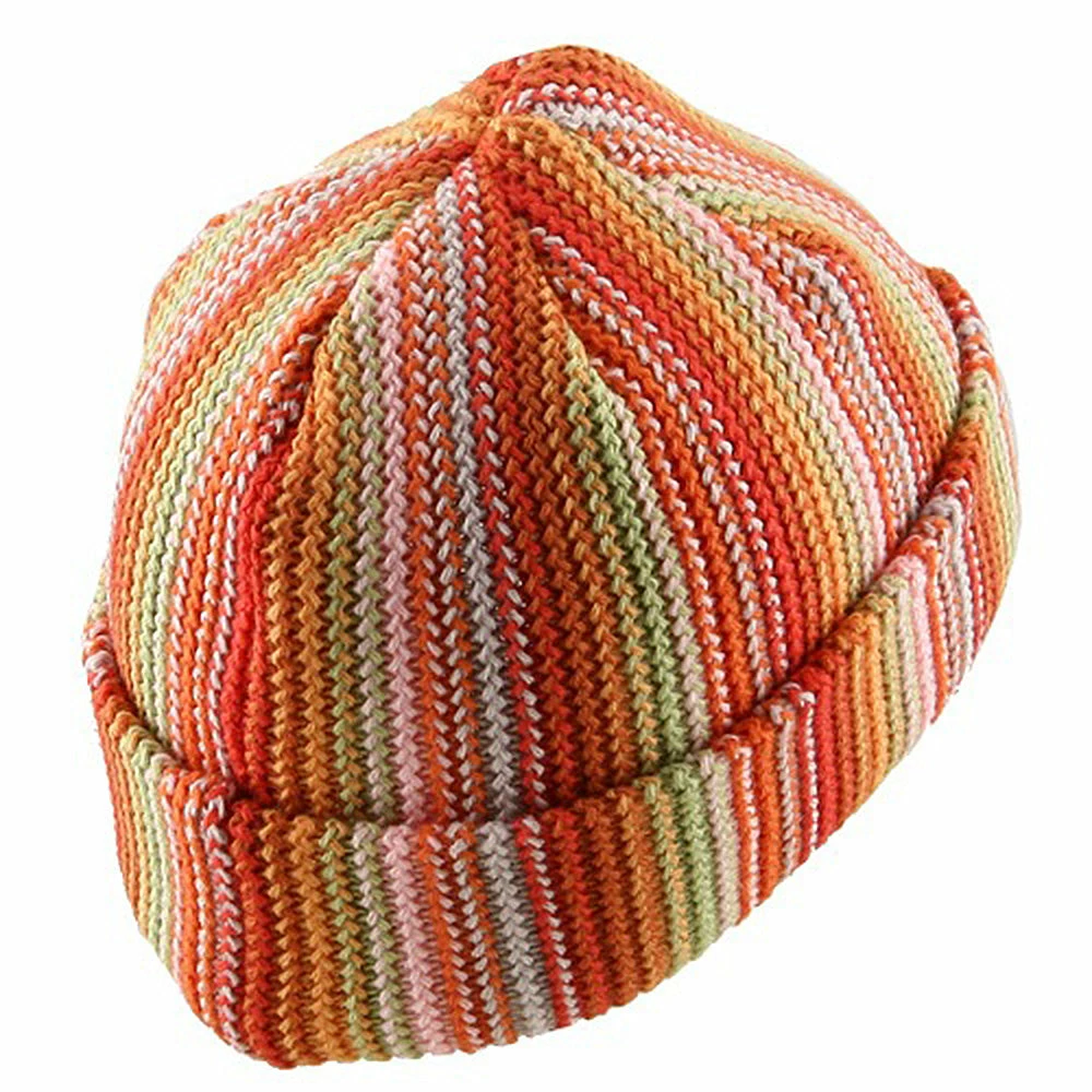 MG Crocheted Cuff Knit Beanie - Image 19