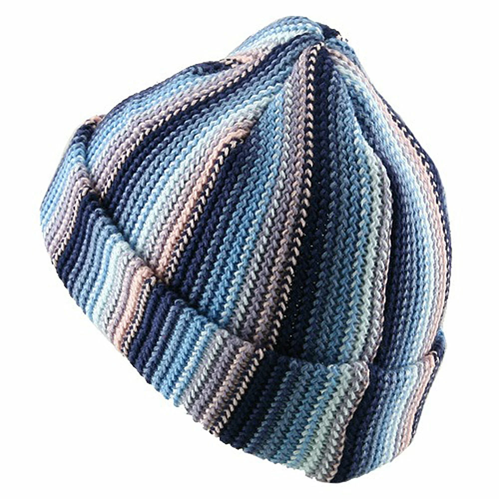 MG Crocheted Cuff Knit Beanie - Image 3