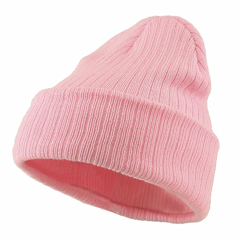 Artex Acrylic Ribbed Cuff Beanie - Image 11