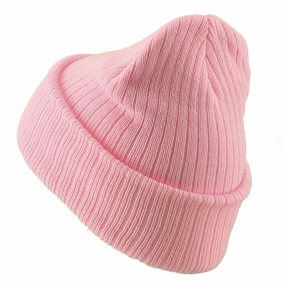 Artex Acrylic Ribbed Cuff Beanie - Image 12