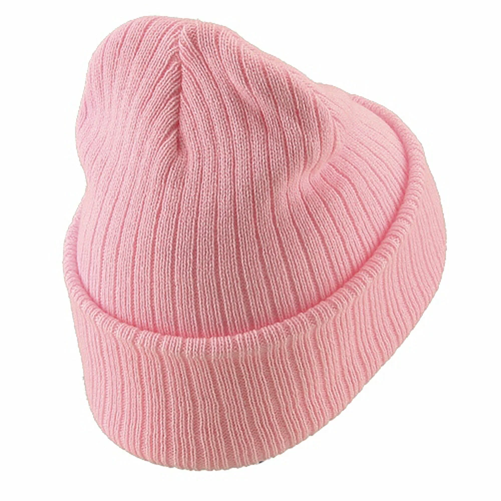 Artex Acrylic Ribbed Cuff Beanie - Image 13