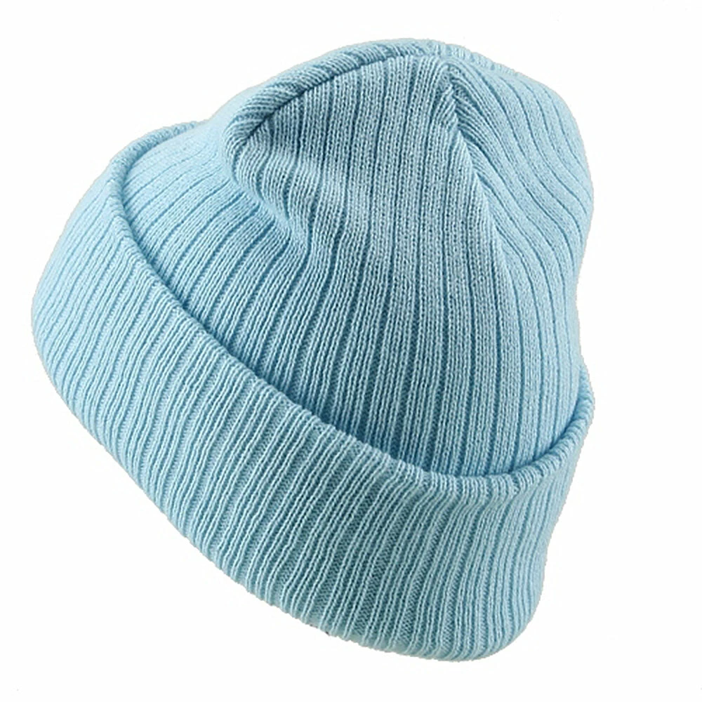 Artex Acrylic Ribbed Cuff Beanie - Image 2