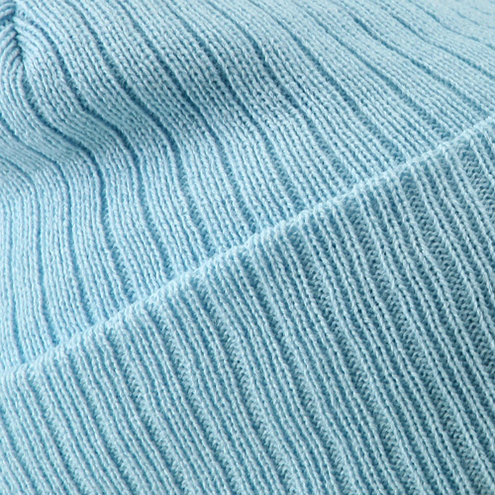 Artex Acrylic Ribbed Cuff Beanie - Image 5