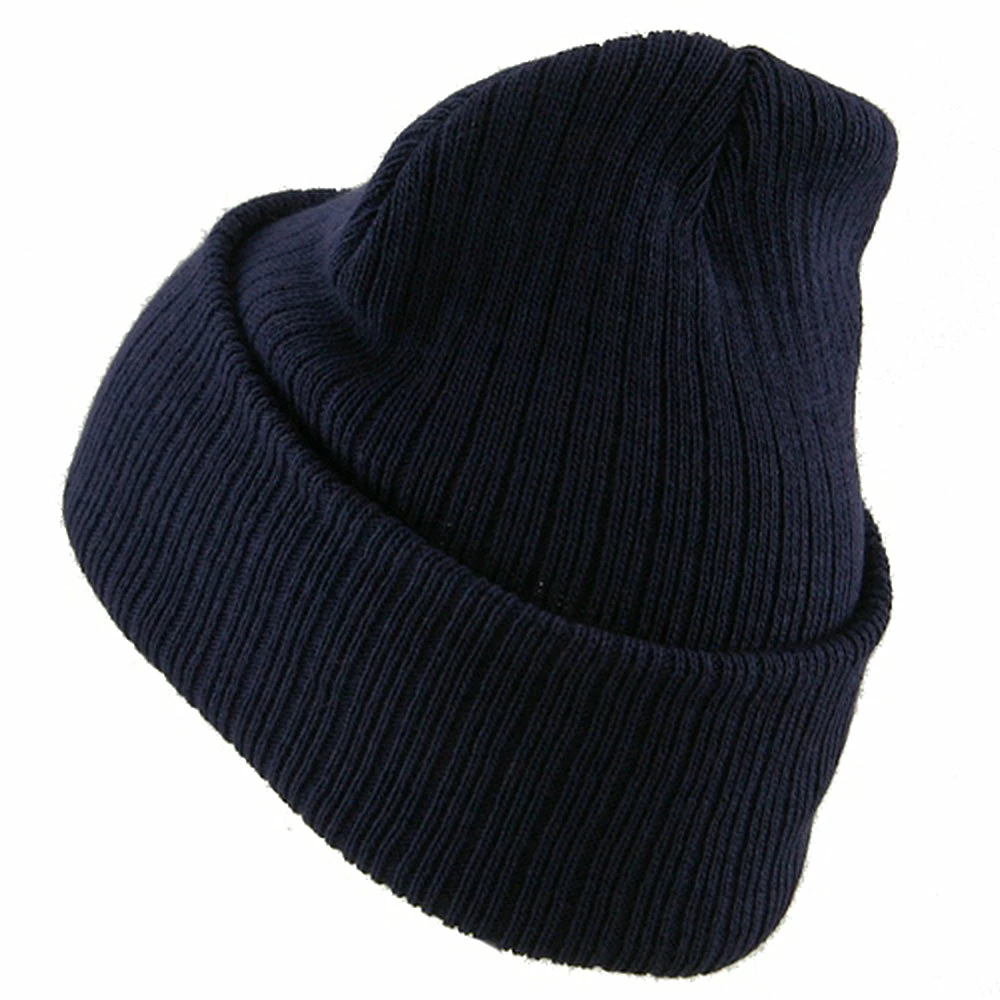Artex Acrylic Ribbed Cuff Beanie - Image 22