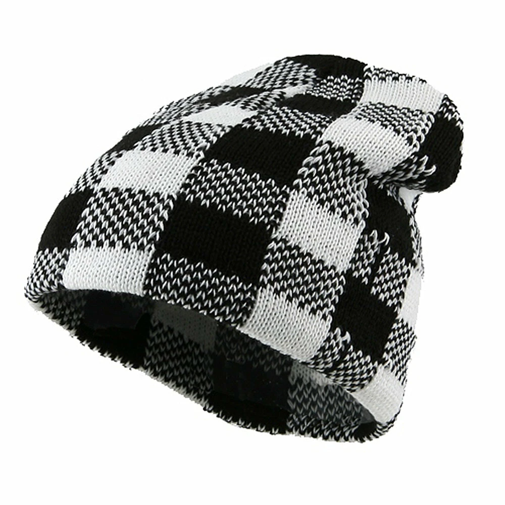 Artex Buffalo Plaid Short Beanie - Image 11