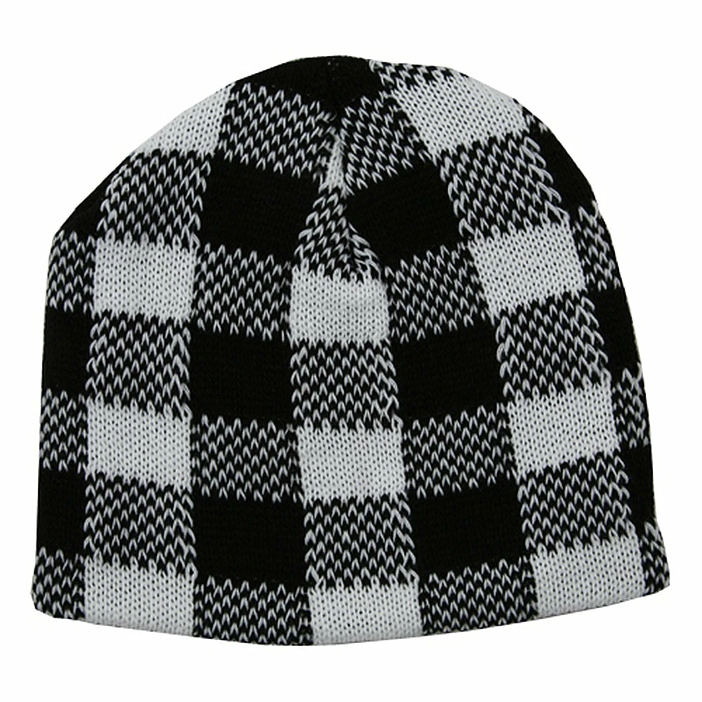 Artex Buffalo Plaid Short Beanie - Image 14