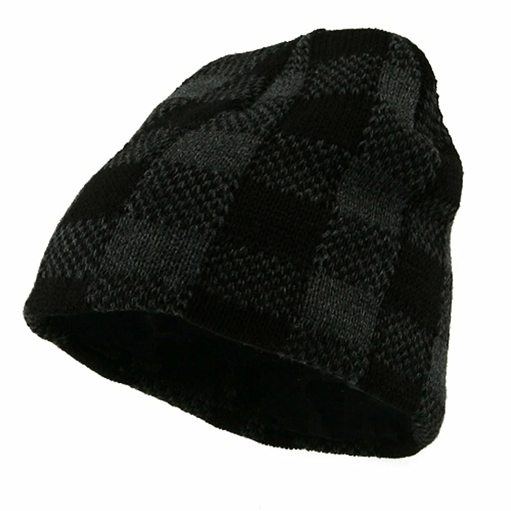 Artex Buffalo Plaid Short Beanie