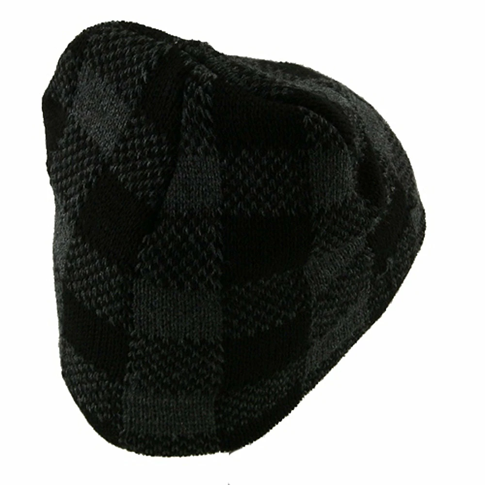 Artex Buffalo Plaid Short Beanie - Image 3