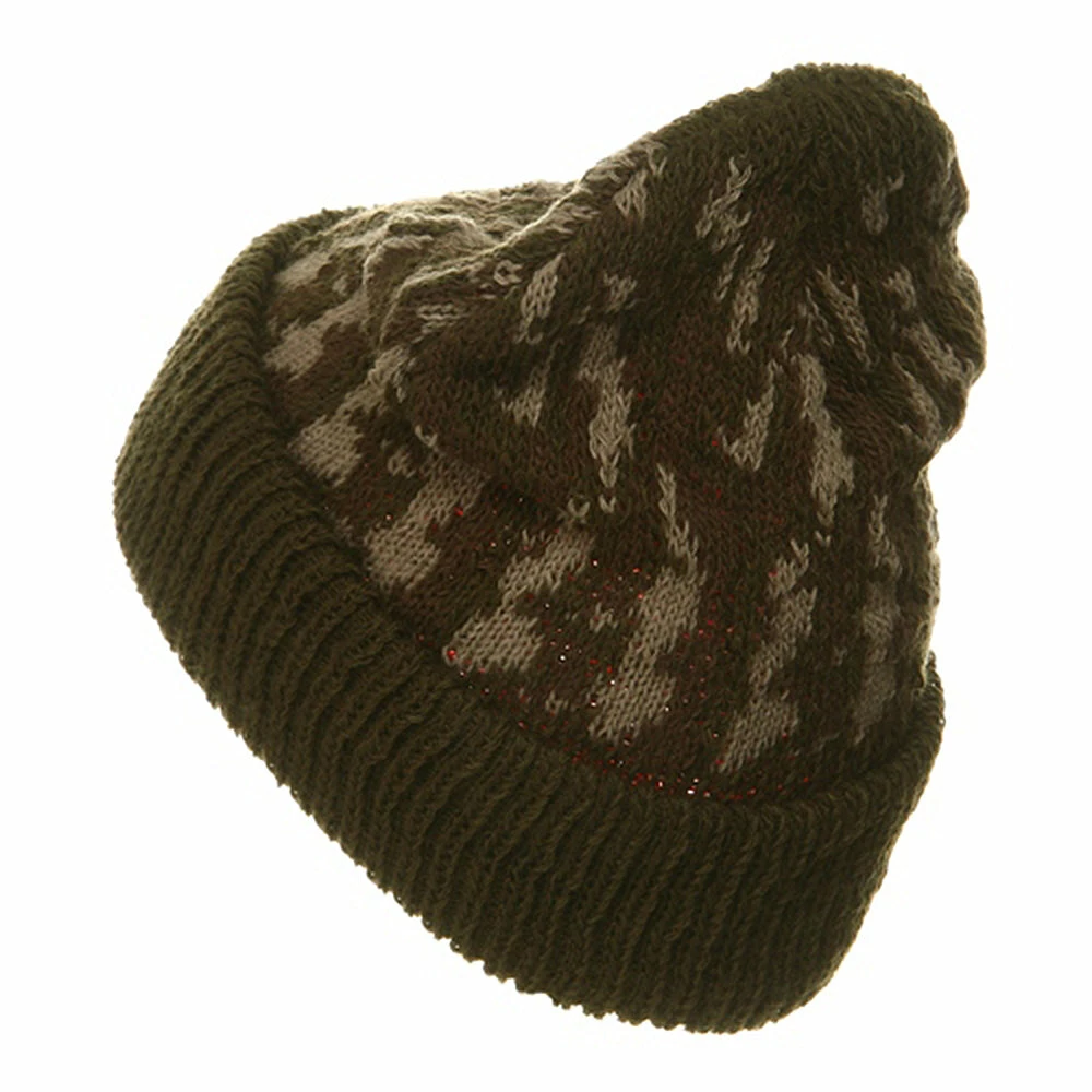 Artex Blaze Liner Camo Cuff Beanie - Image 2