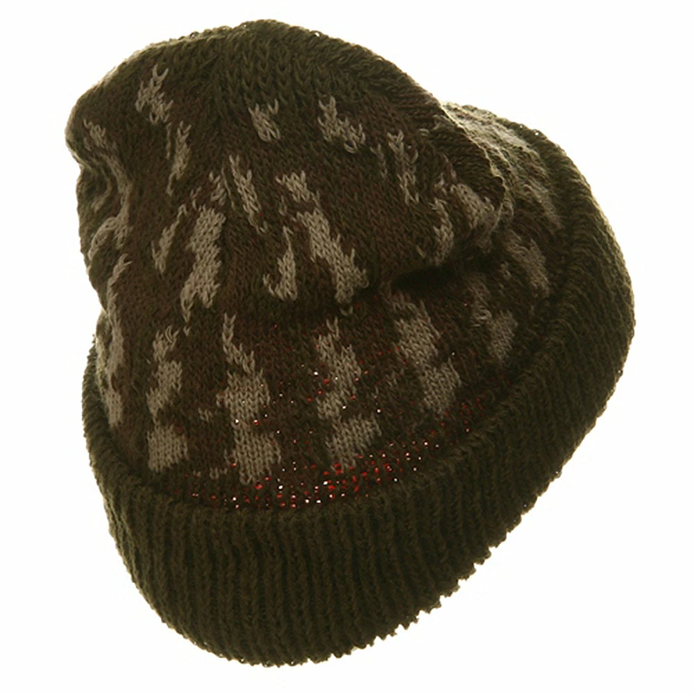 Artex Blaze Liner Camo Cuff Beanie - Image 3