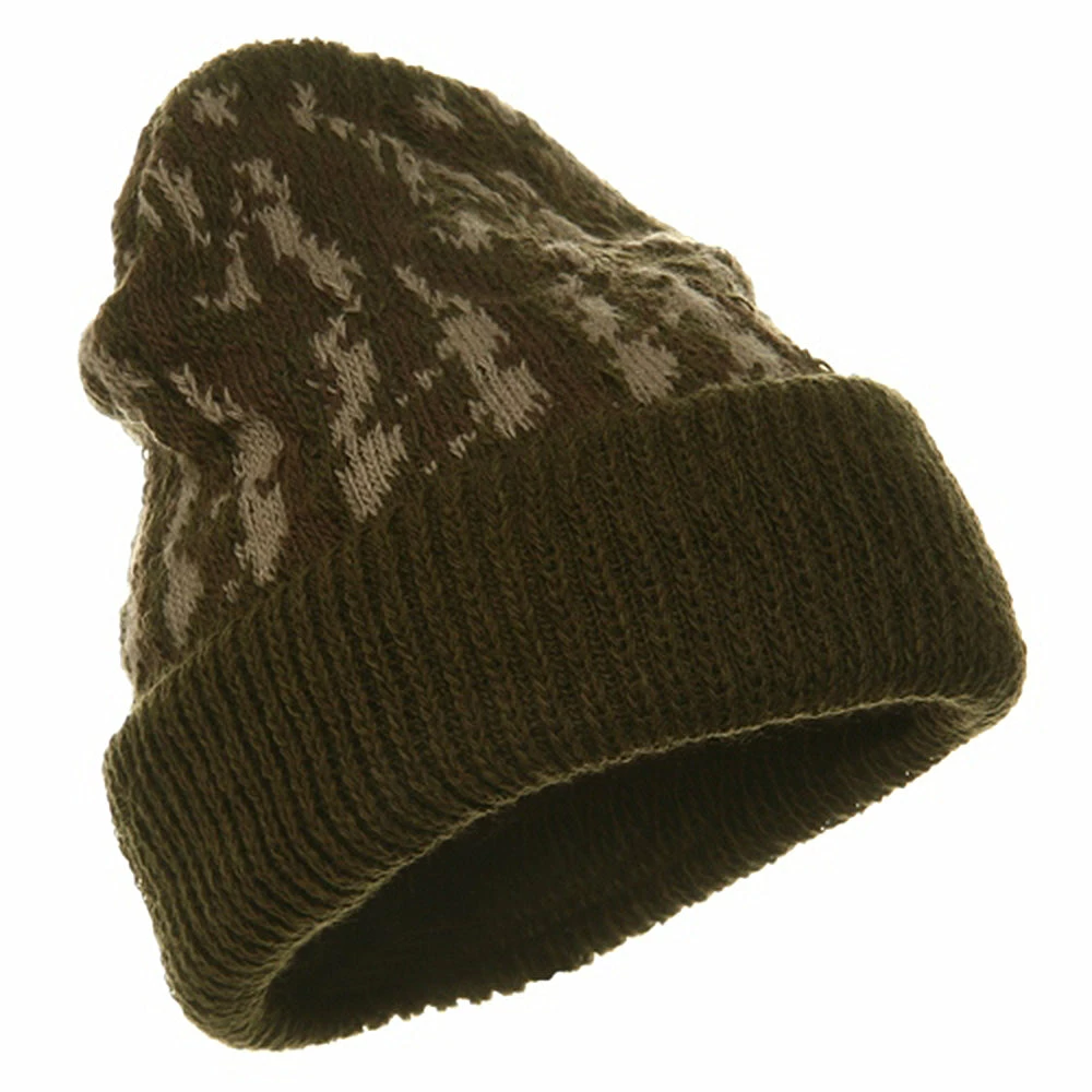 Artex Blaze Liner Camo Cuff Beanie - Image 4