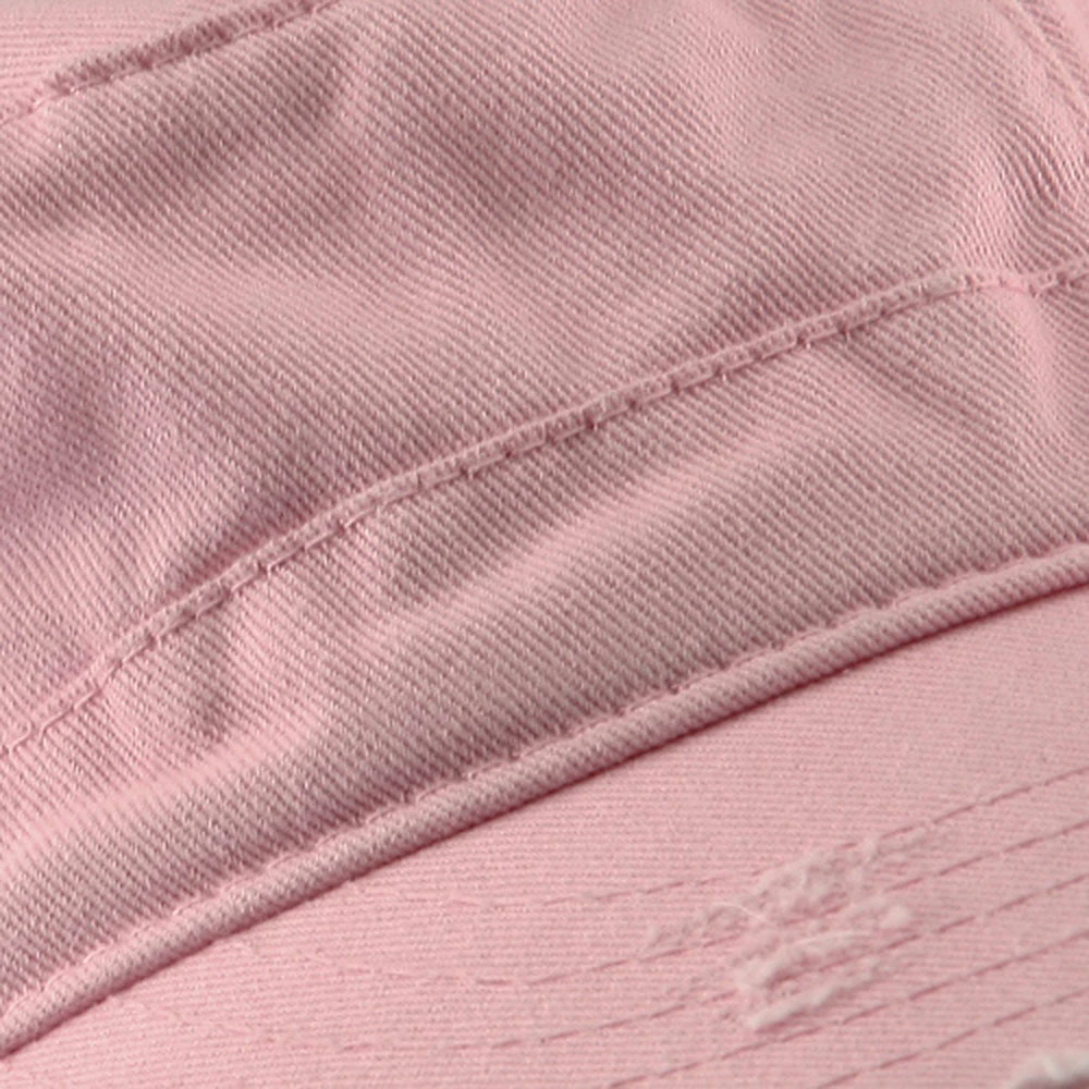 MG Enzyme Frayed Solid Army Caps - Image 35