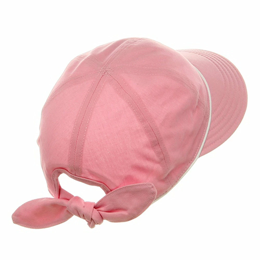 MG Piping Decoration Ladies Canvas Cap - Image 28