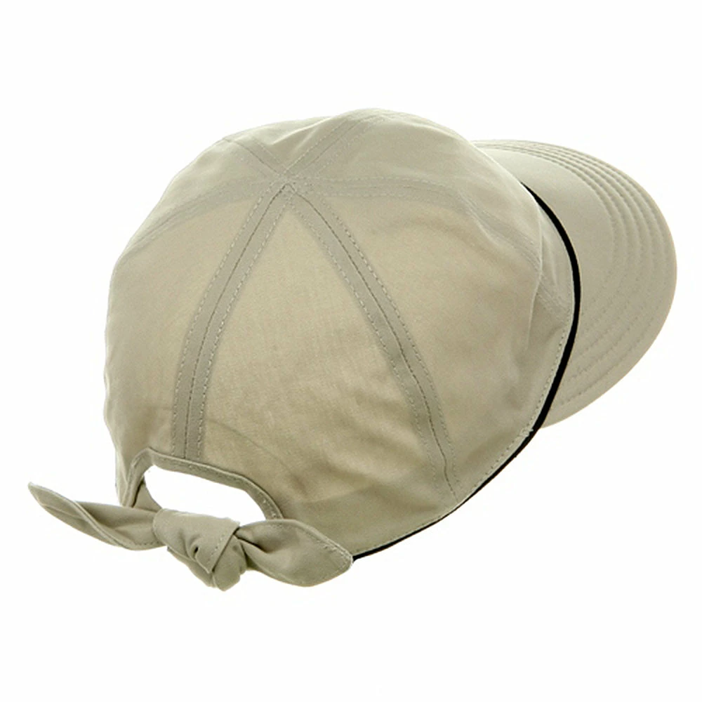 MG Piping Decoration Ladies Canvas Cap - Image 13
