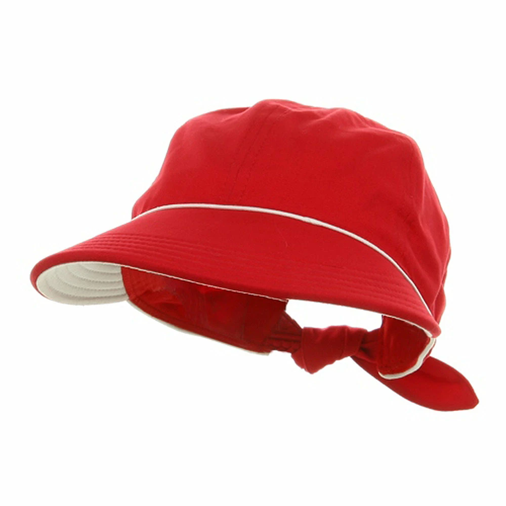 MG Piping Decoration Ladies Canvas Cap - Image 6