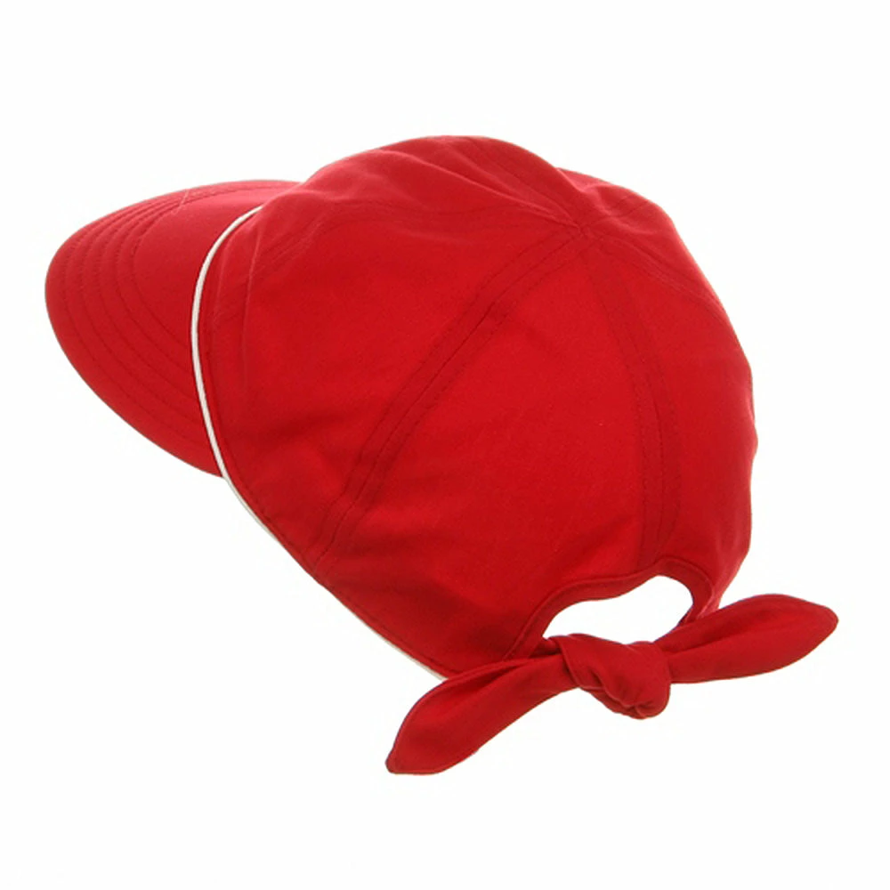 MG Piping Decoration Ladies Canvas Cap - Image 7