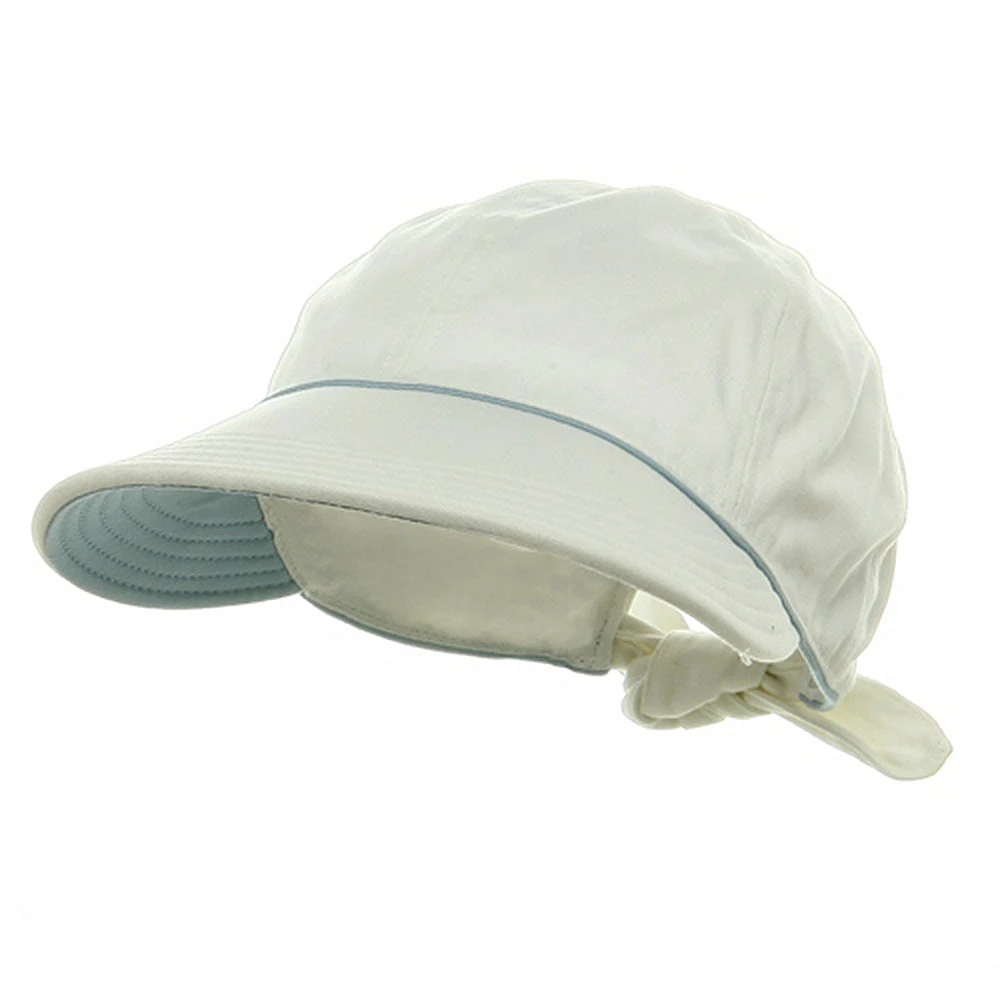 MG Piping Decoration Ladies Canvas Cap - Image 16