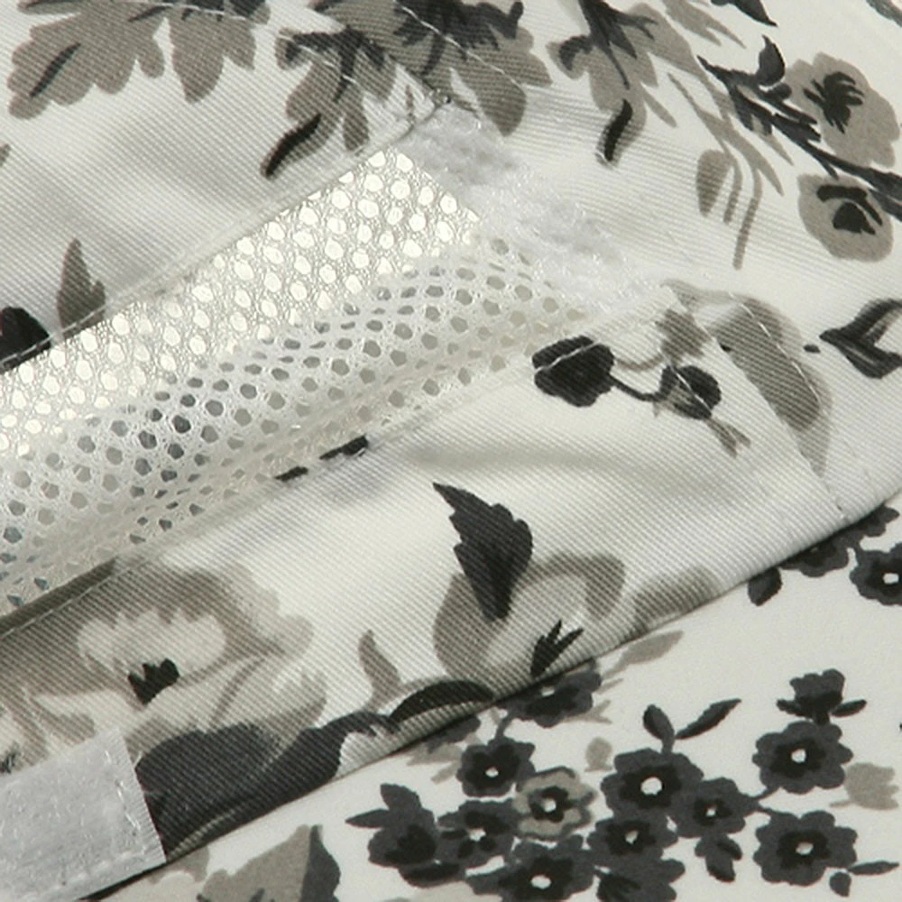 MG Ladies Wide Brim Detachable Flap Cap - Image 5