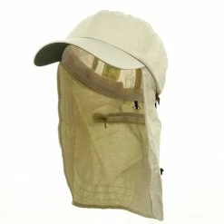 Adams® UV 45+ Zipper Flap Hats