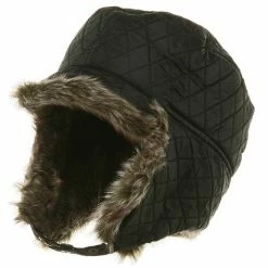 Something Special Quilted Trooper Fur Hat