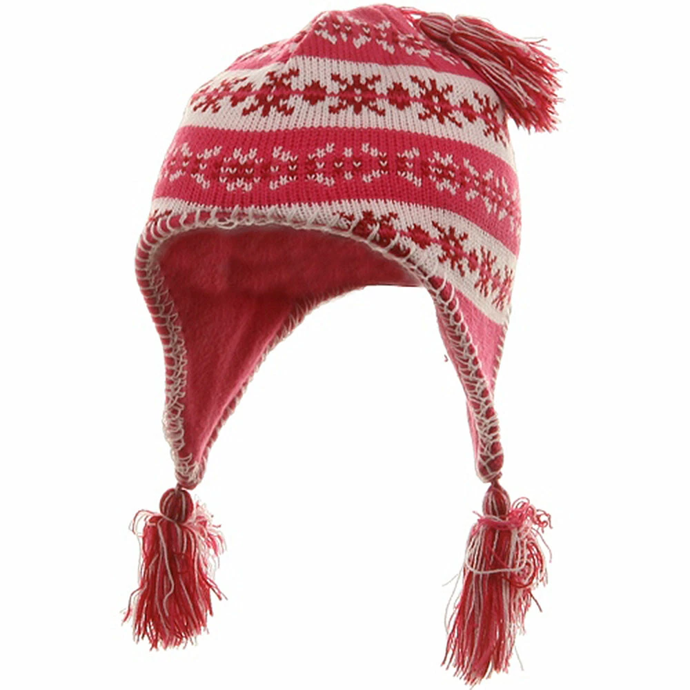 G And S Girl's Knit Helmet