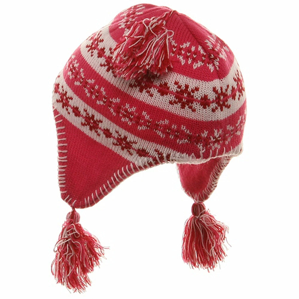 G And S Girl's Knit Helmet - Image 2