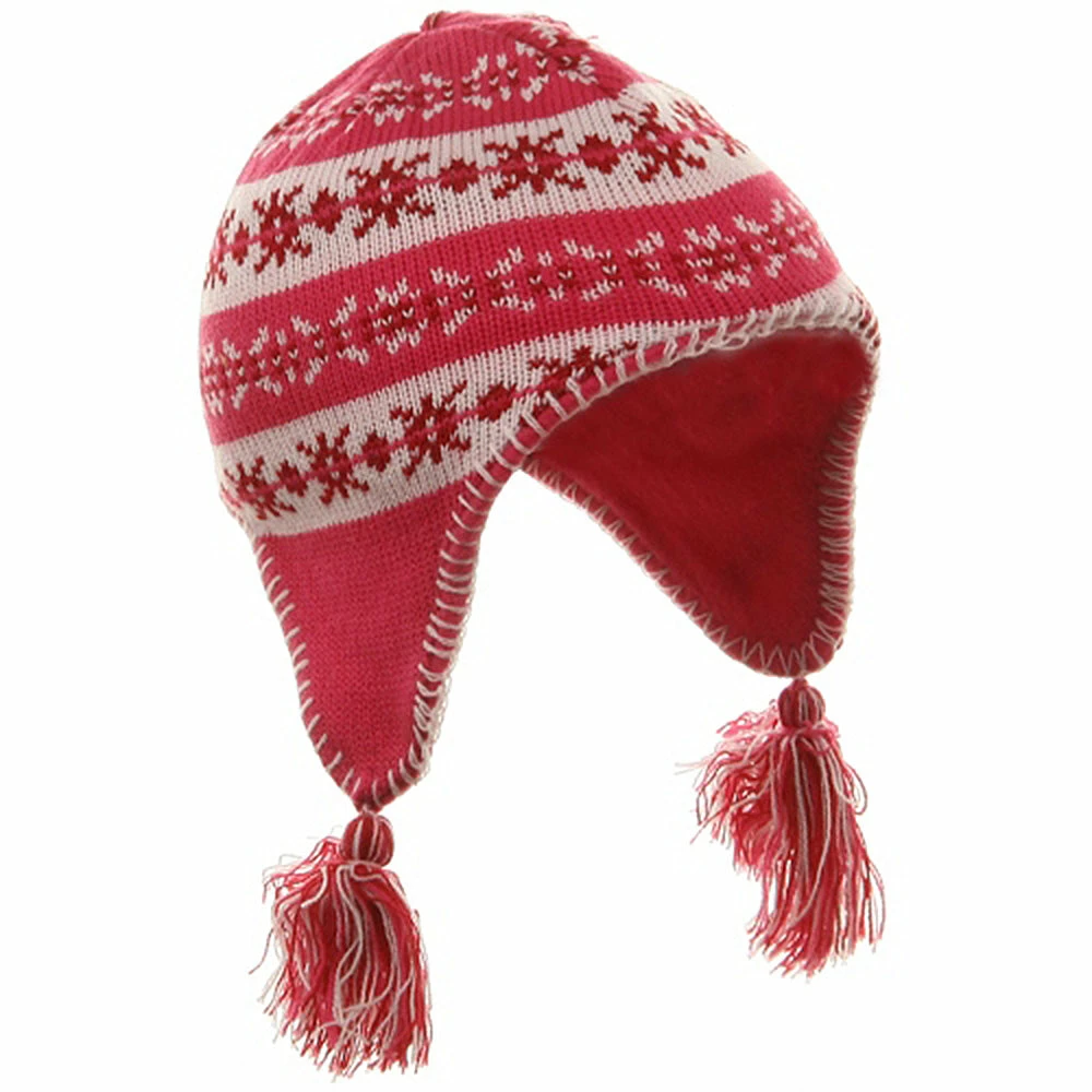 G And S Girl's Knit Helmet - Image 4