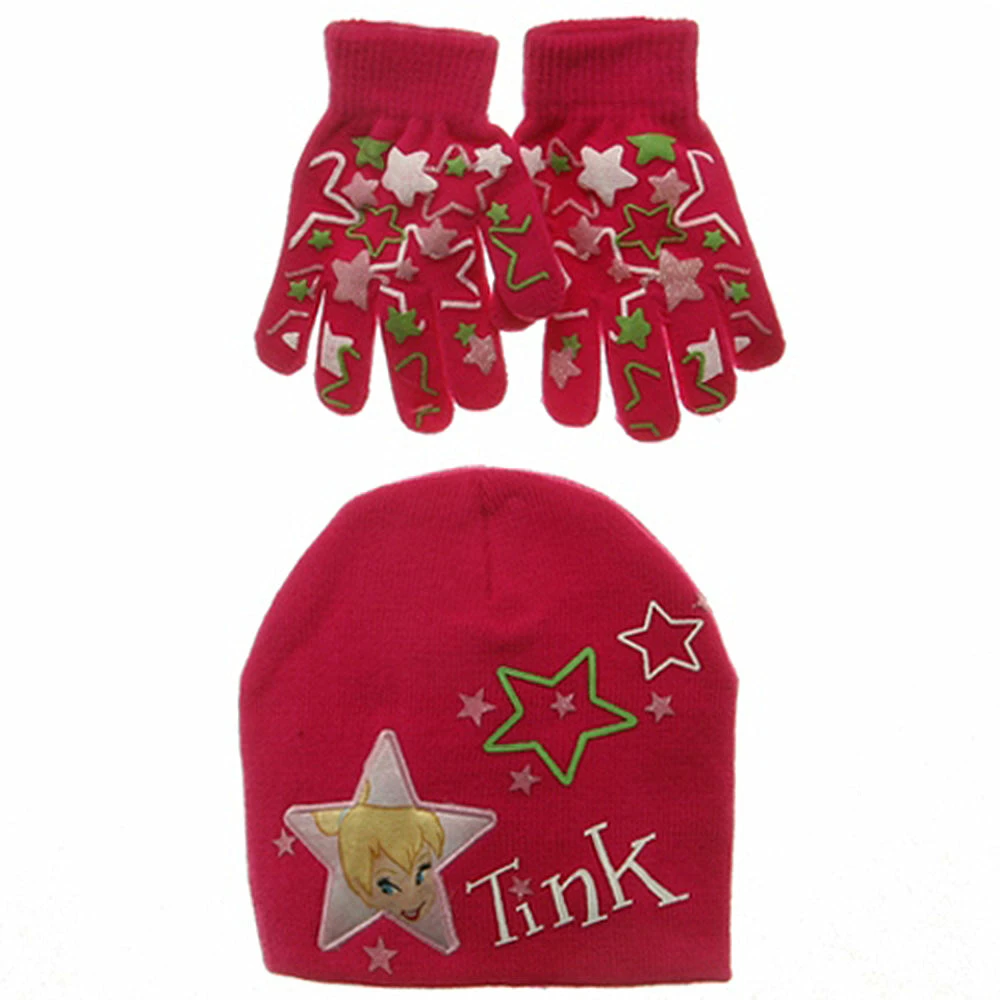 UBI/NYH Tinkerbell Knit Hat And Glove Set - Image 6