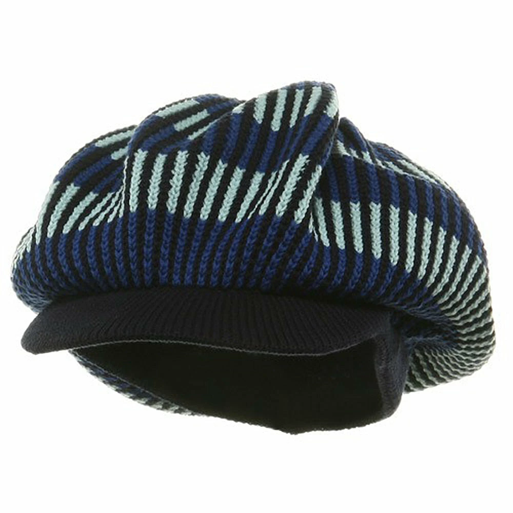 Rasta World Multi Crown Rasta Beanie Visor - Image 6