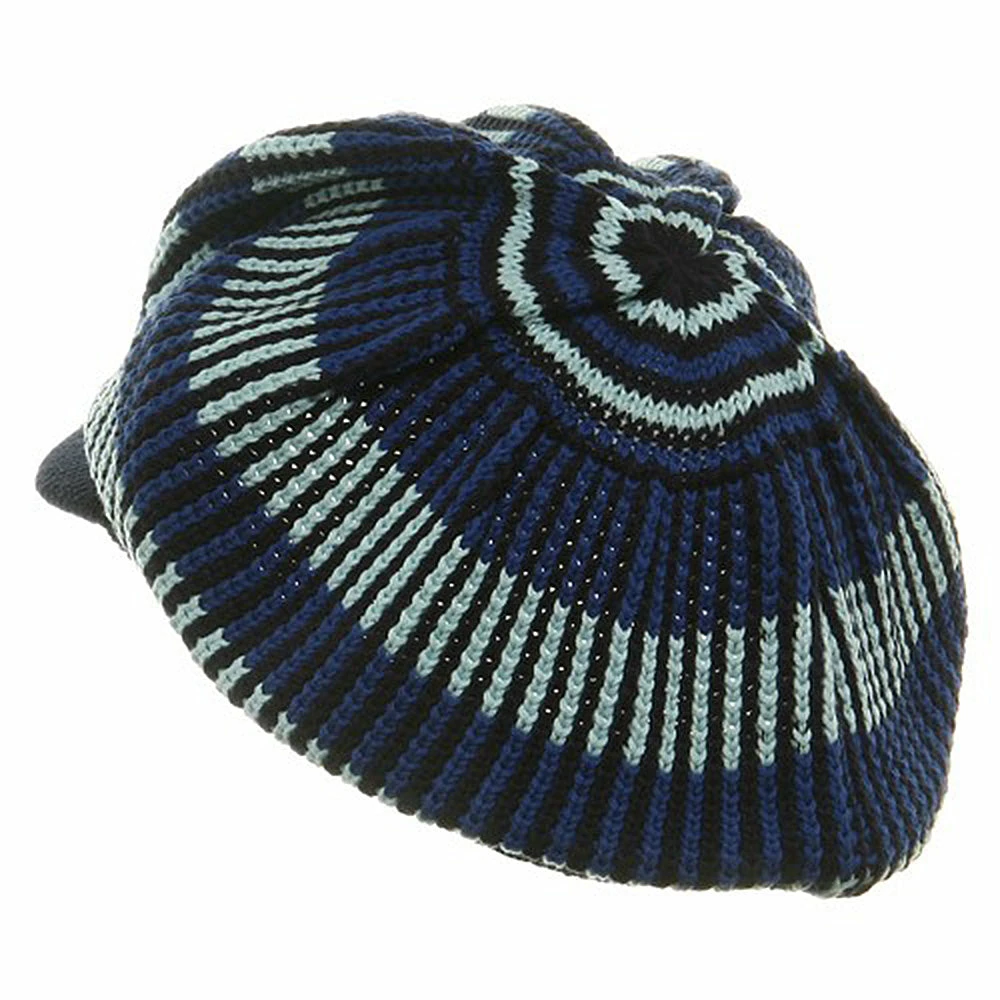 Rasta World Multi Crown Rasta Beanie Visor - Image 7