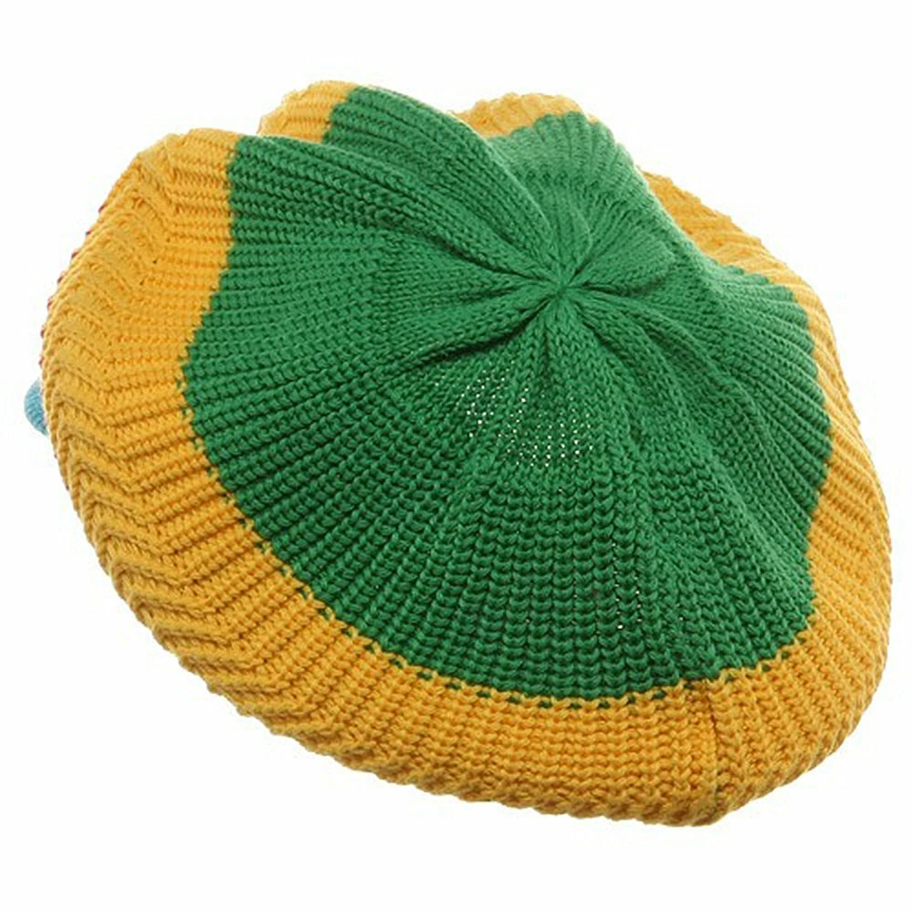 Rasta World New Crown Beanie Visor - Image 2