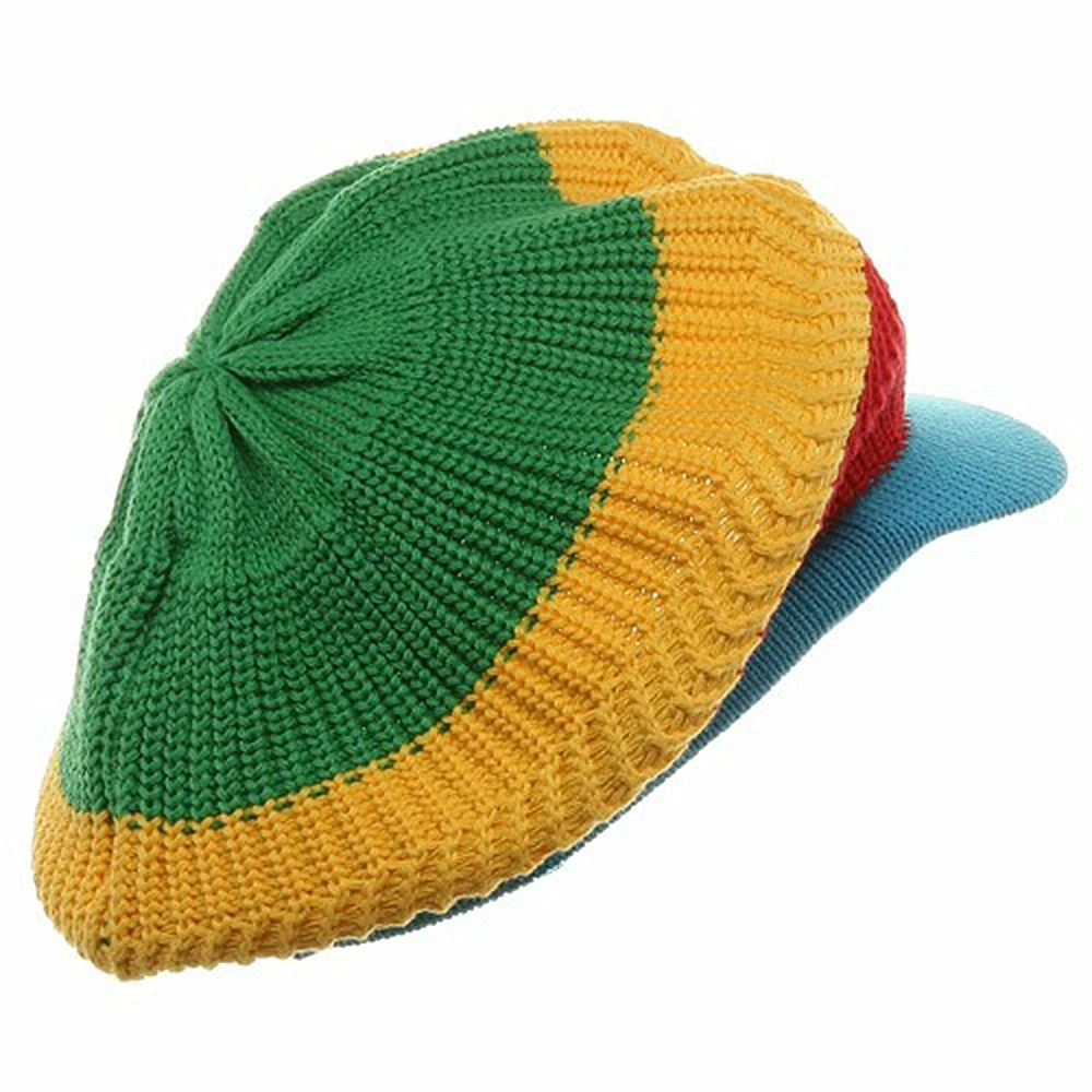 Rasta World New Crown Beanie Visor - Image 3