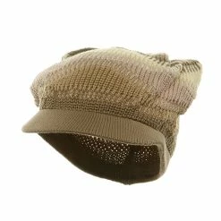 Rasta World Long Rasta Beanie Visor Hat #81