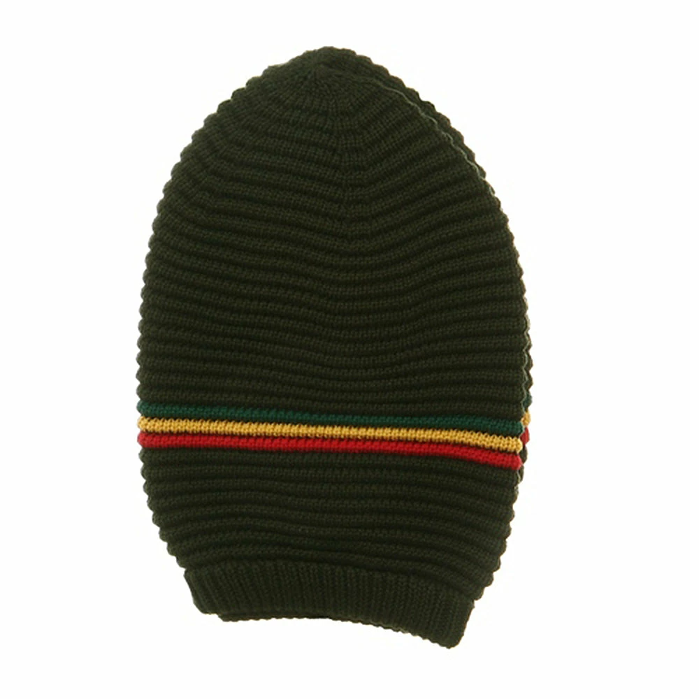 Rasta World Medium Crown New Rasta Beanie Hat - Image 4