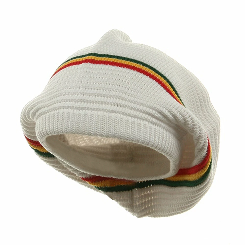 Rasta World Medium Crown New Rasta Beanie Hat - Image 6