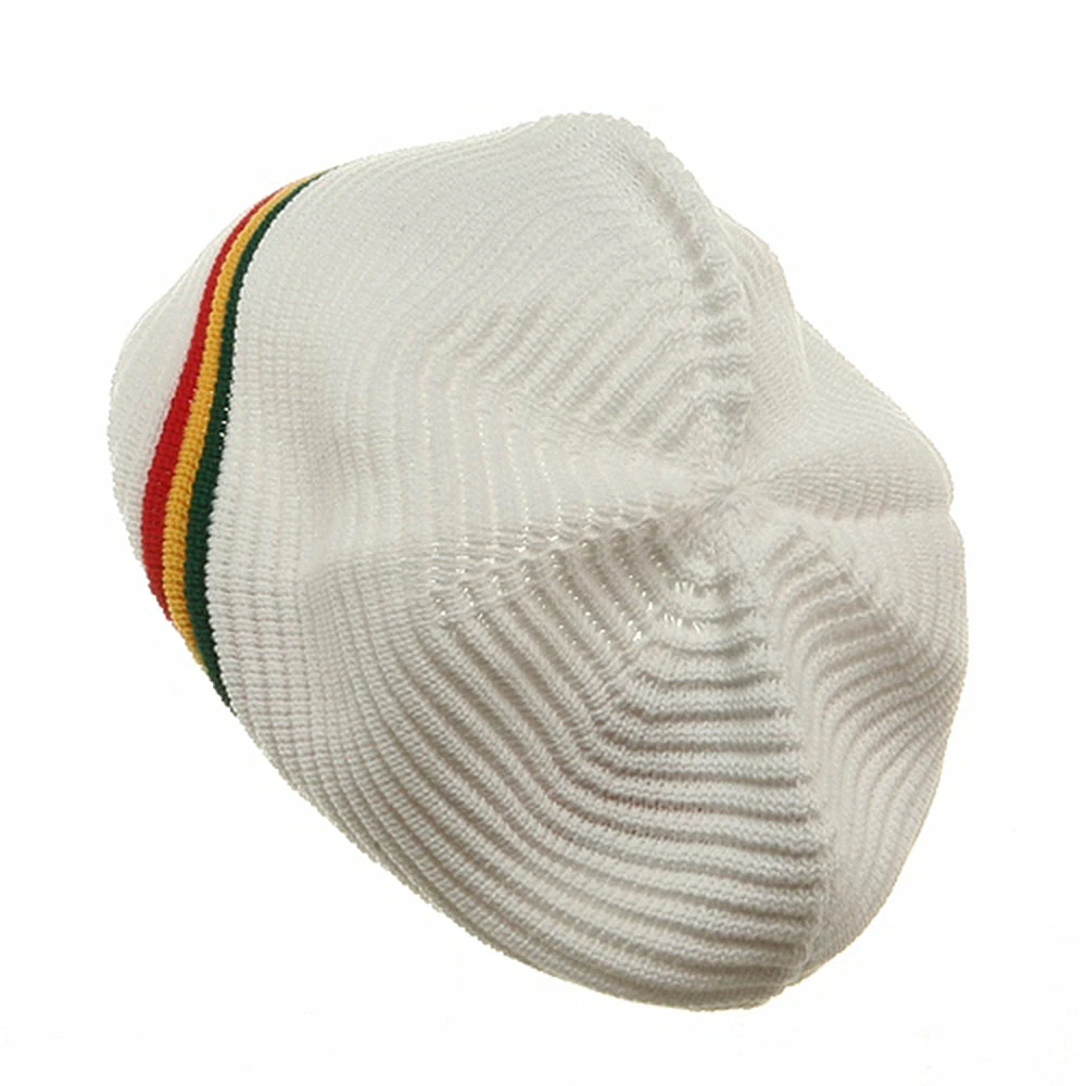 Rasta World Medium Crown New Rasta Beanie Hat - Image 7