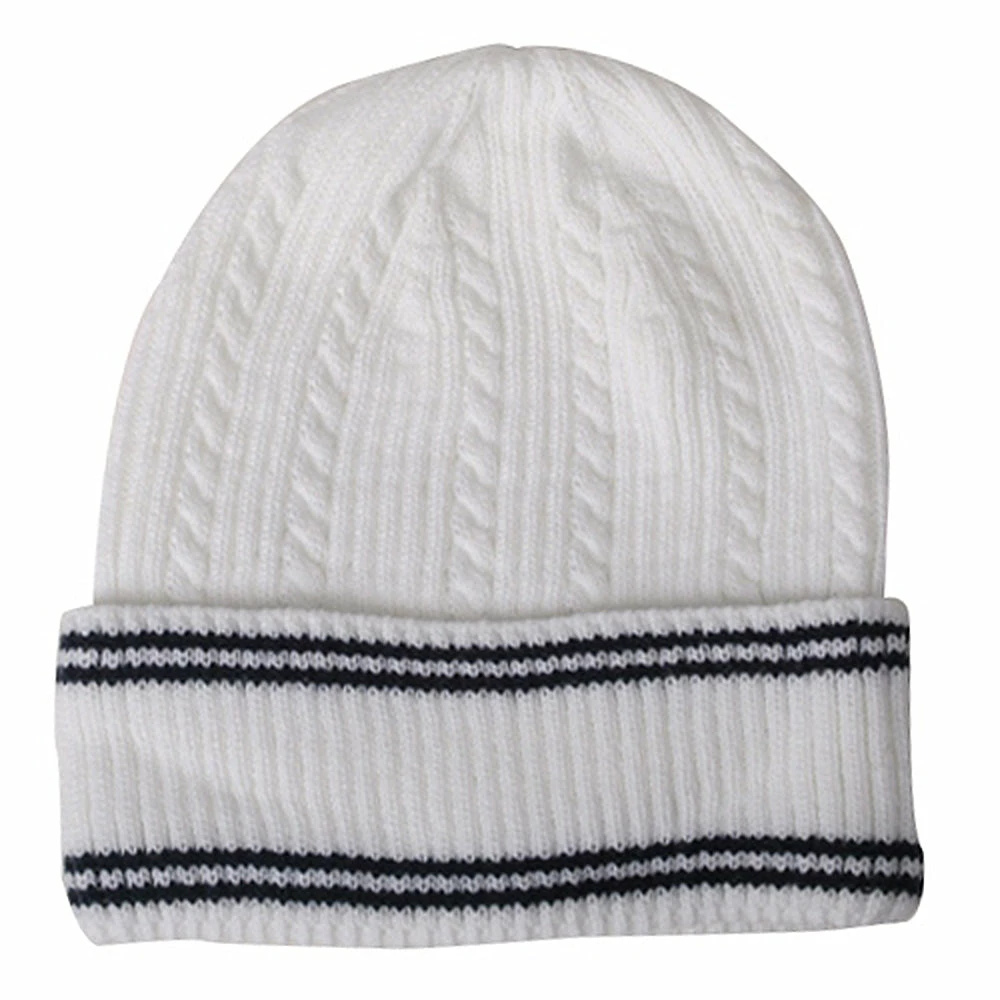 Rasta World New Cable Cuff Beanie - Image 4