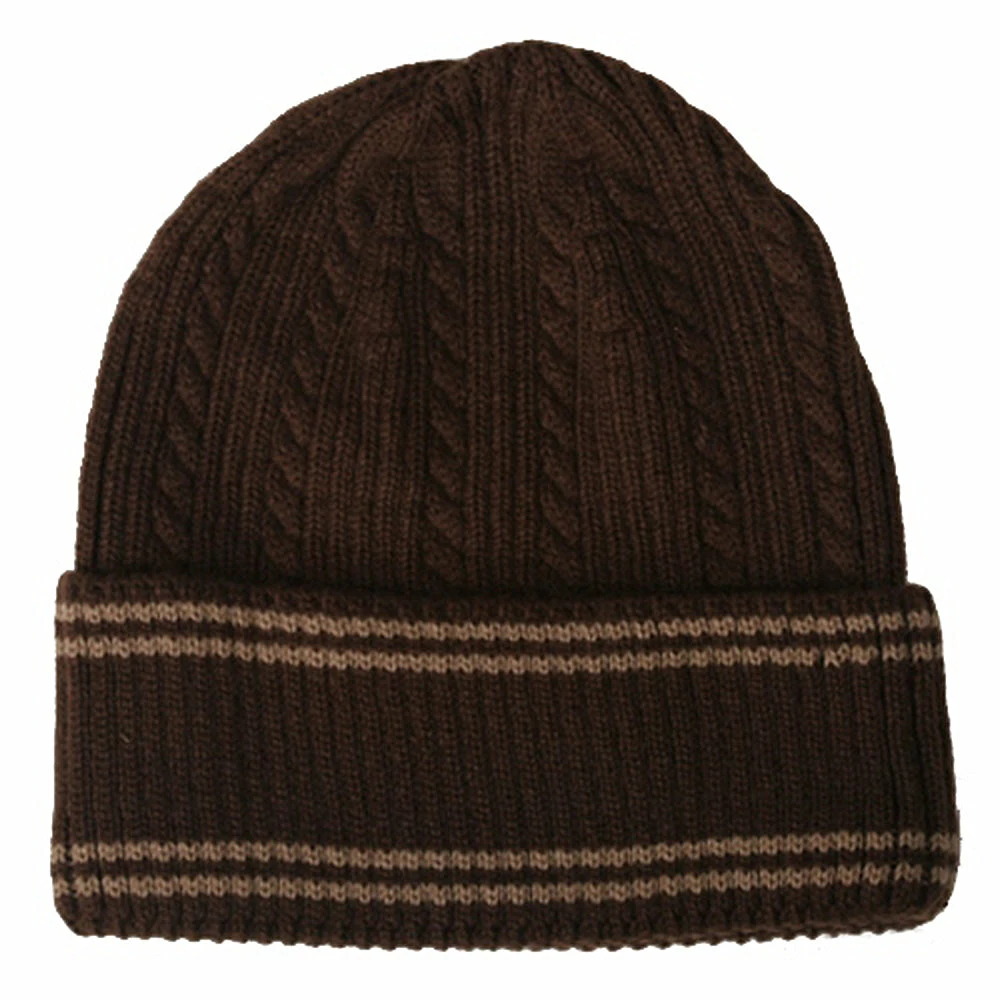 Rasta World New Cable Cuff Beanie - Image 9