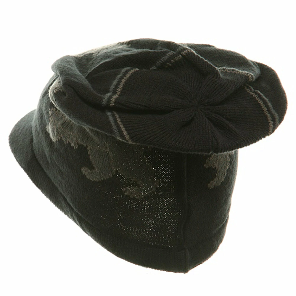 Rasta World Regular Lion Rasta Beanie Visor Hat - Image 7