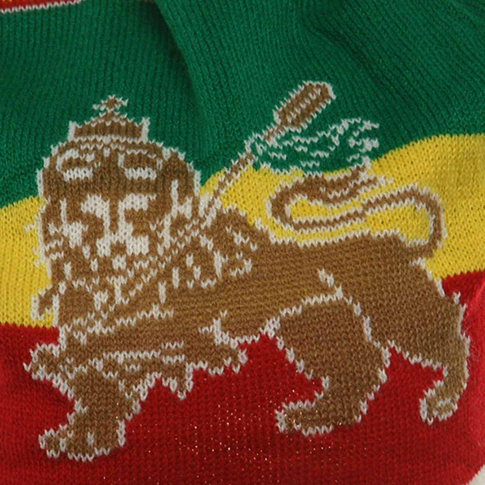 Rasta World Regular Lion Rasta Beanie Visor Hat - Image 40