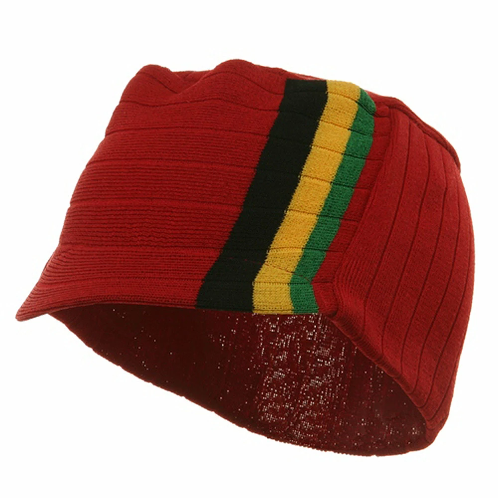 Rasta World Summer Military Beanie Visor - Image 16