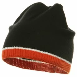 Yupoong Tri Color Short Beanie