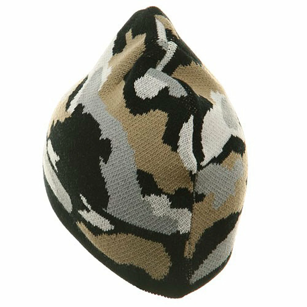 Otto Camo Design Beanie - Image 2